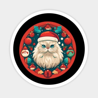 Persian Cat Xmas, Love Cats Magnet